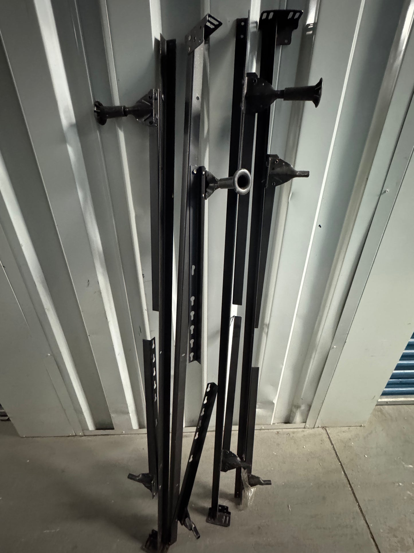 Bed Frame Side Rails – Metal Bed Frame Support Rails for Queen/King Beds