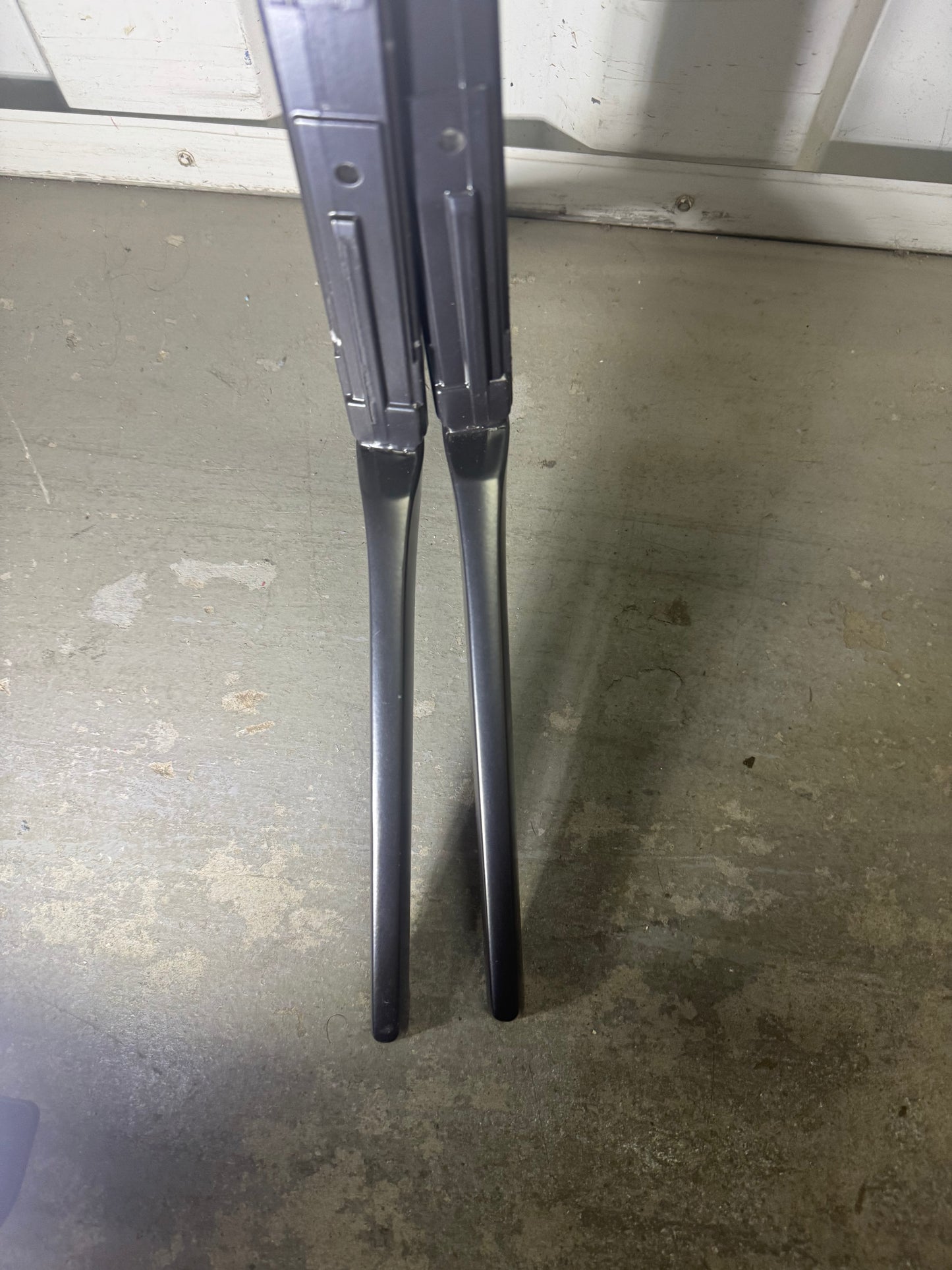 Heavy-Duty Folding Metal Table Legs (Set of 2)