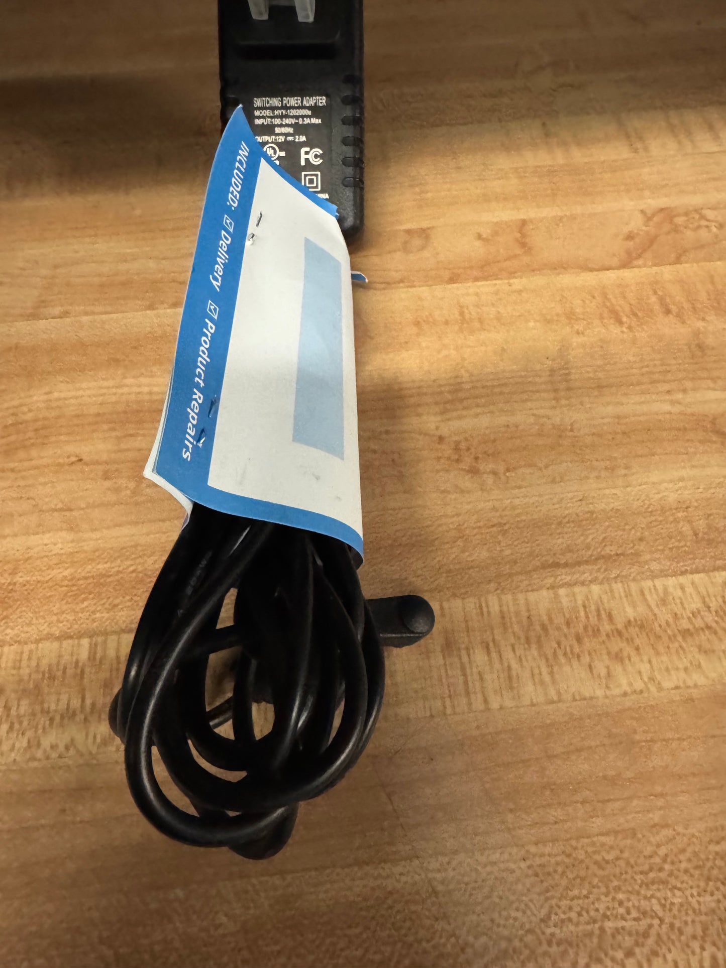 12V 2A Switching Power Adapter (AC/DC Wall Charger)