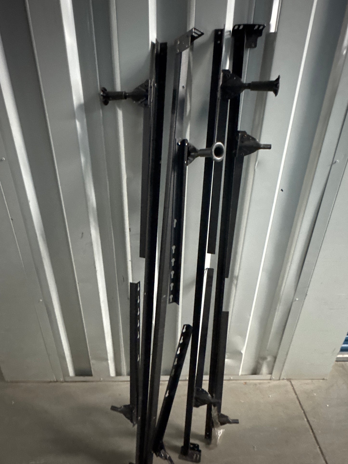 Bed Frame Side Rails – Metal Bed Frame Support Rails for Queen/King Beds