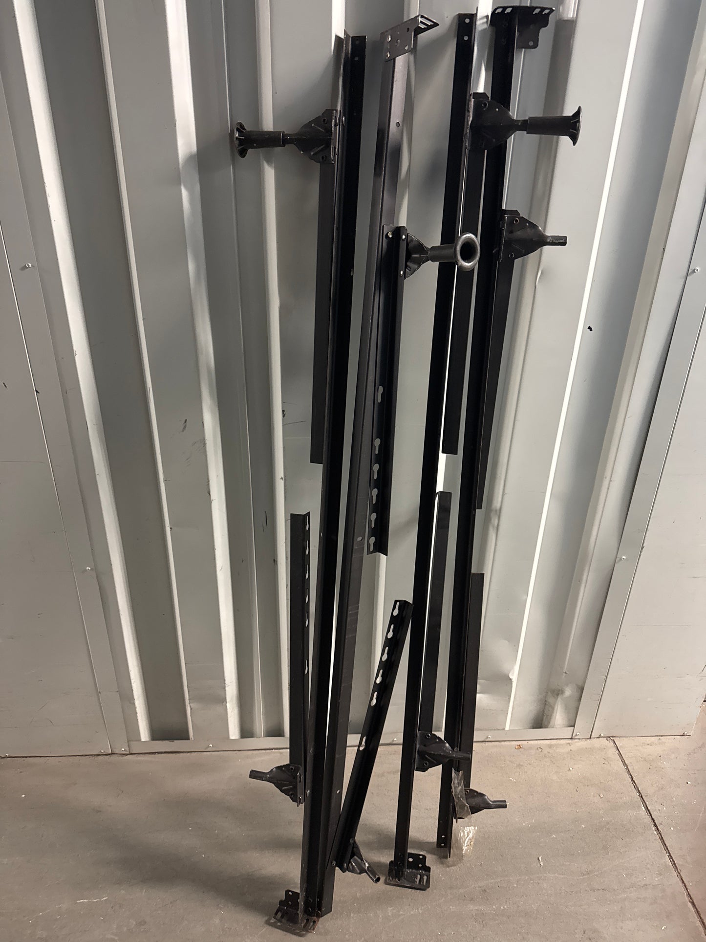 Bed Frame Side Rails – Metal Bed Frame Support Rails for Queen/King Beds