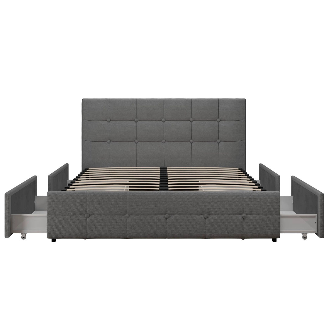 B192 Footboard B192 Side Long Box B251-68 Kink/Cal King Poster Headboard MANM7PO A124 B192