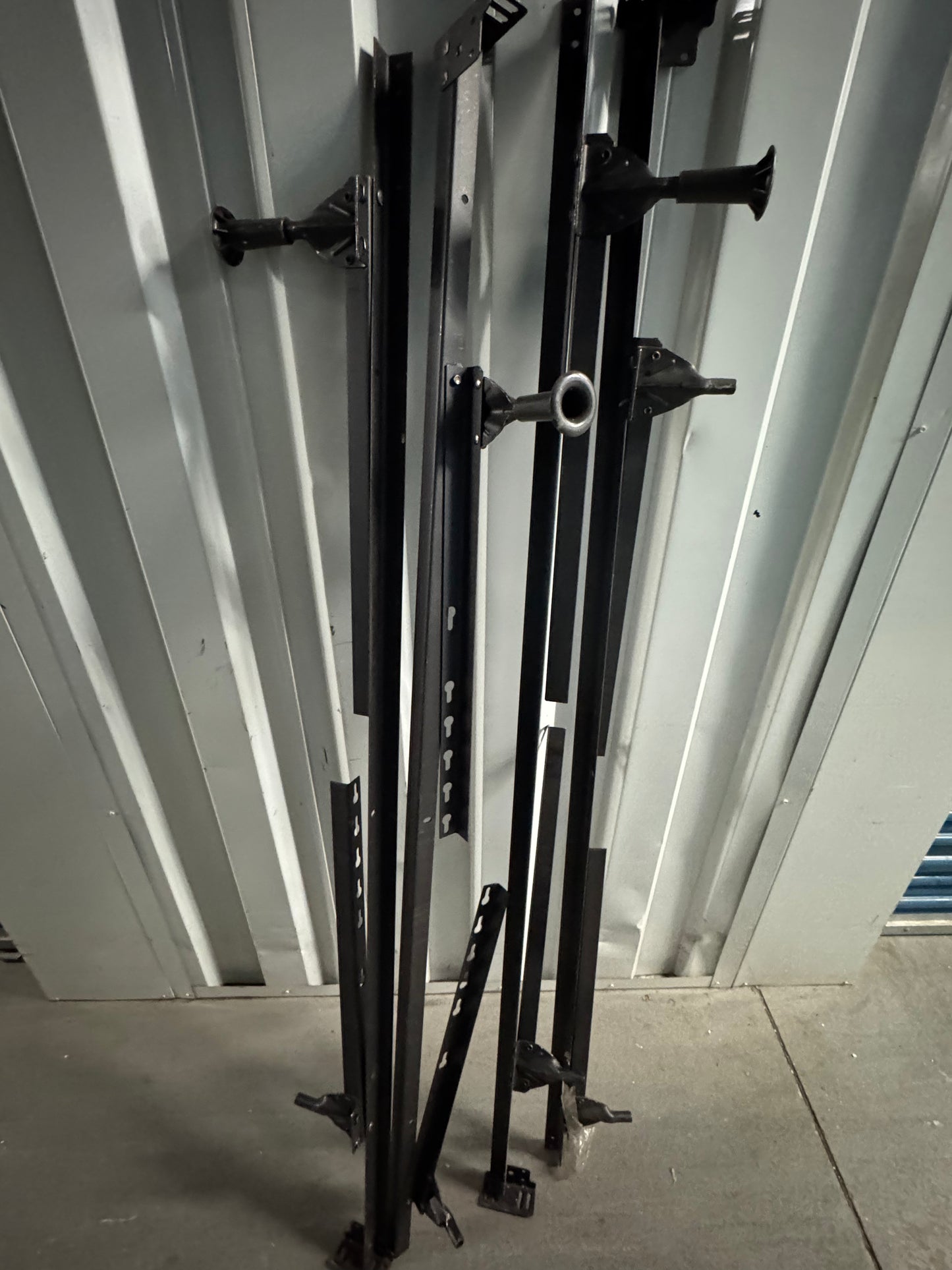 Bed Frame Side Rails – Metal Bed Frame Support Rails for Queen/King Beds