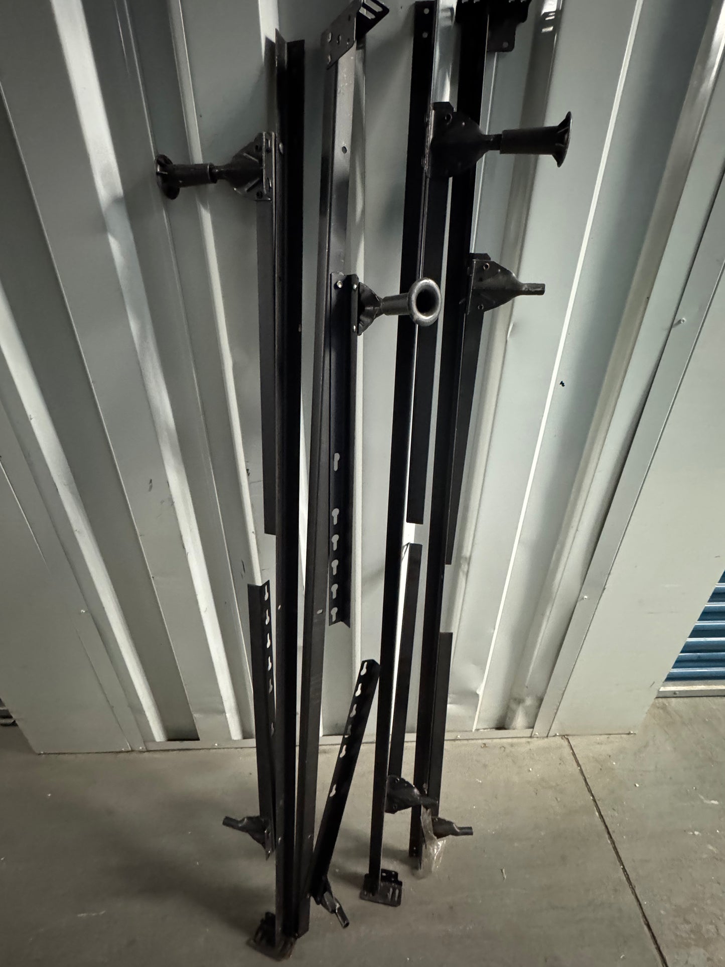 Bed Frame Side Rails – Metal Bed Frame Support Rails for Queen/King Beds