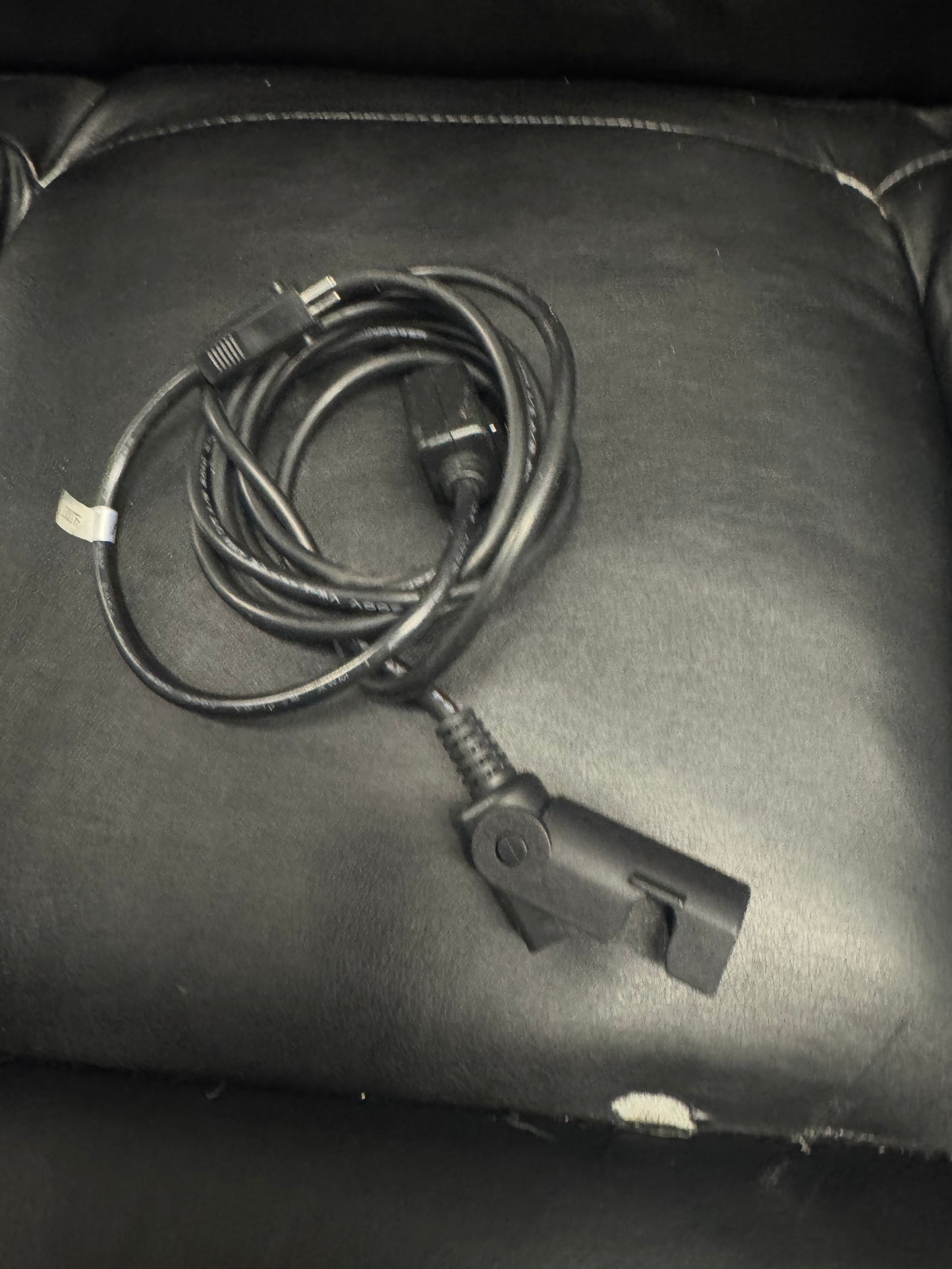Power Cable with Inline Switch – Black AC Power Cord