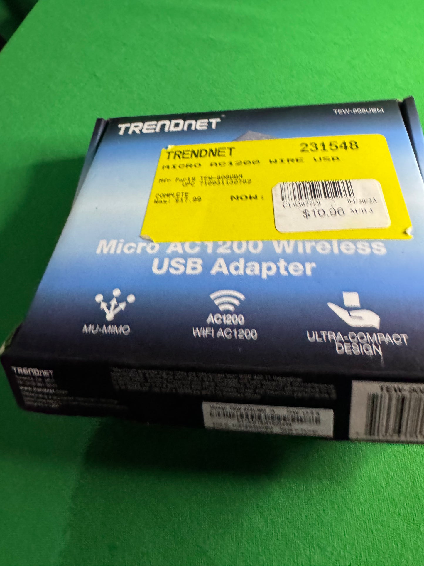 TRENDnet Micro AC1200 Wireless USB Adapter (TEW-808UBM)