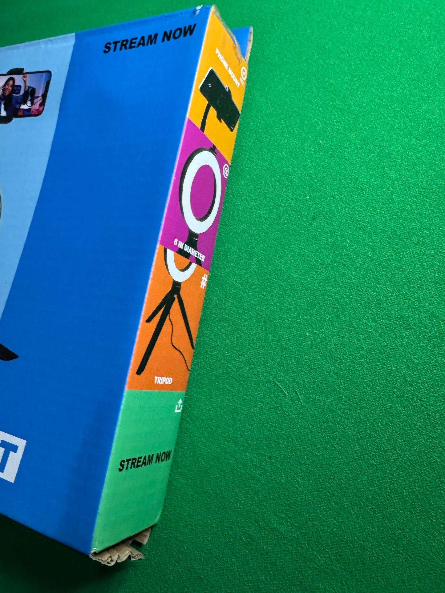 6-Inch Studio Ring Light with Tripod & Phone Holder