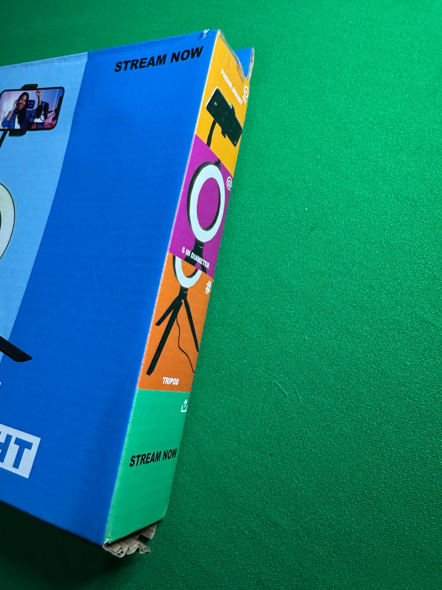 6-Inch Studio Ring Light with Tripod & Phone Holder