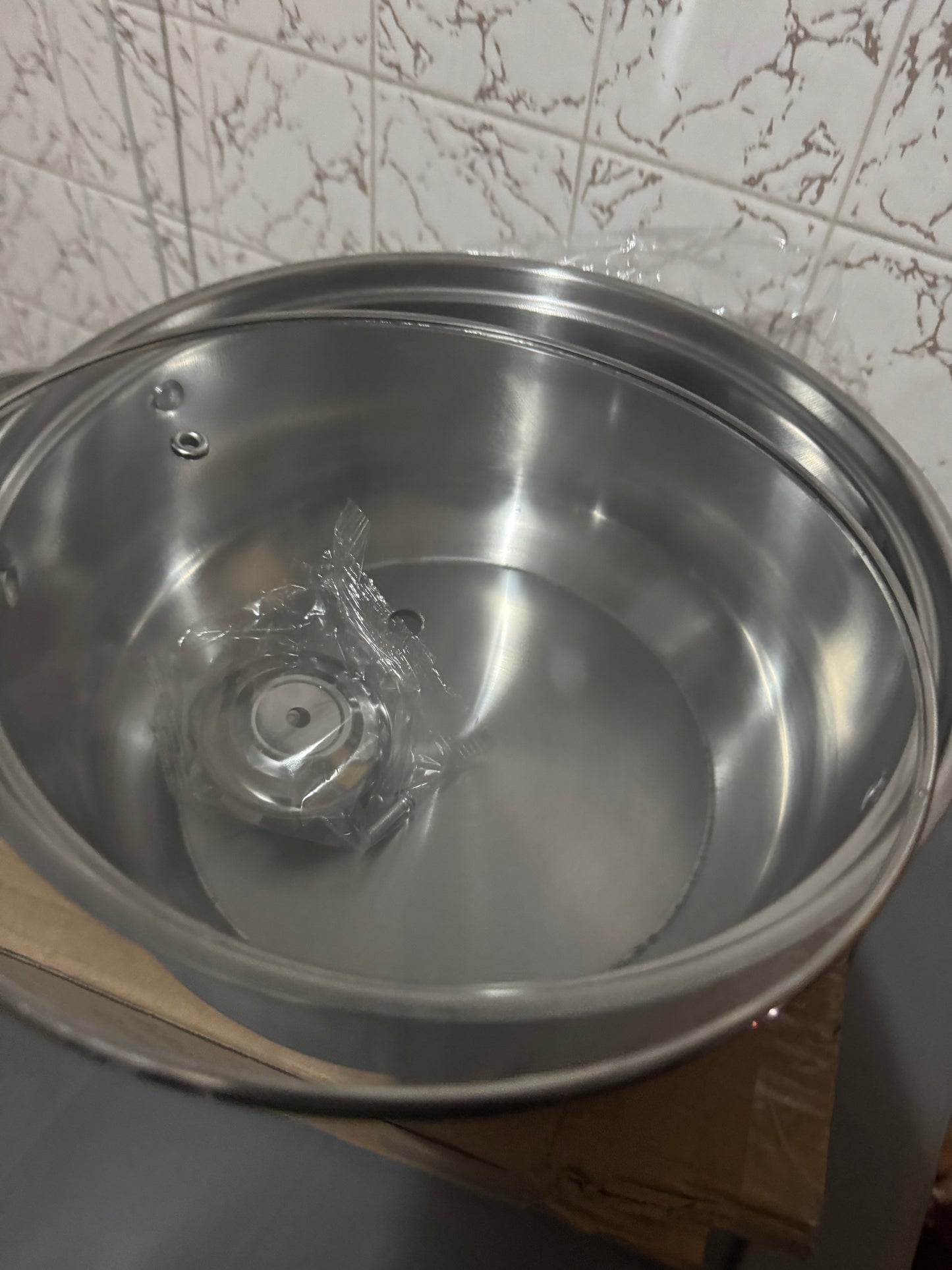 24cm Stainless Steel Cooking Pot with Lid