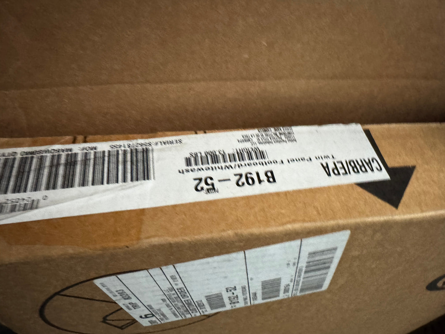 King Storage Footboard B331-56S