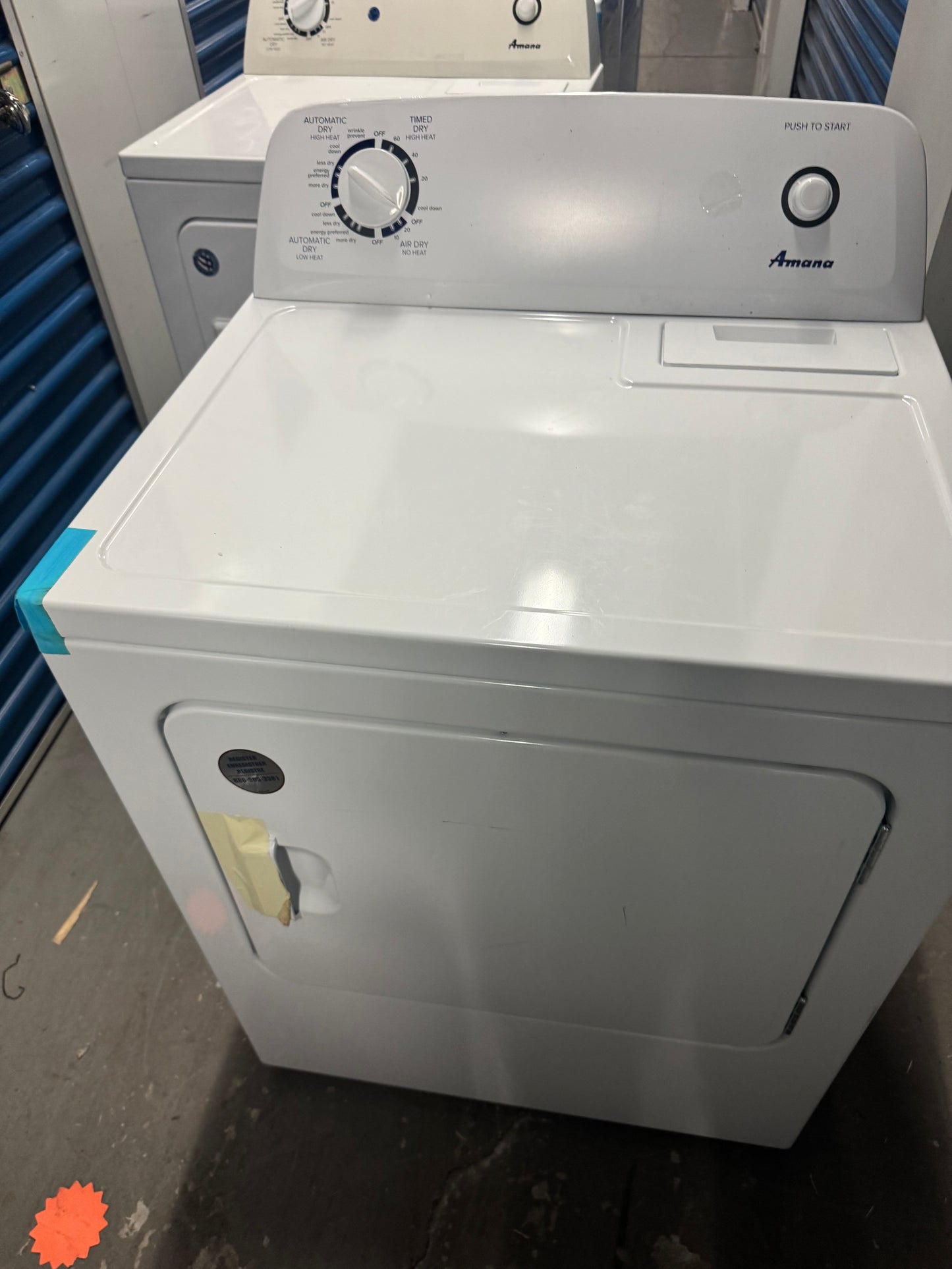 Amana Dryer Electrical Used Lime New