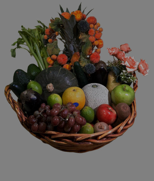 Fruit and Floral Basket