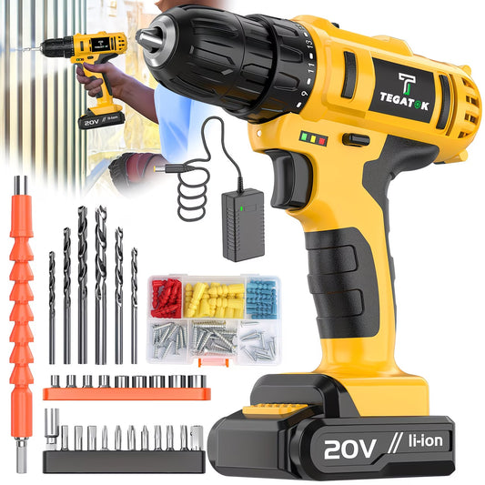 [20V Cordless Drill Set] 30|88|136|148pcs Electric Drill Toolbox Set