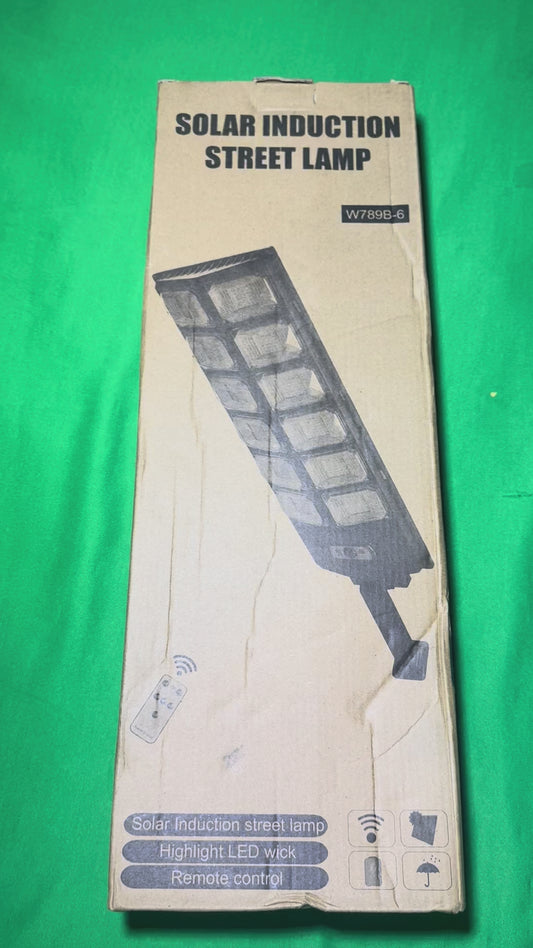 Solar Induction Street Lamp (LED) – With Remote Control