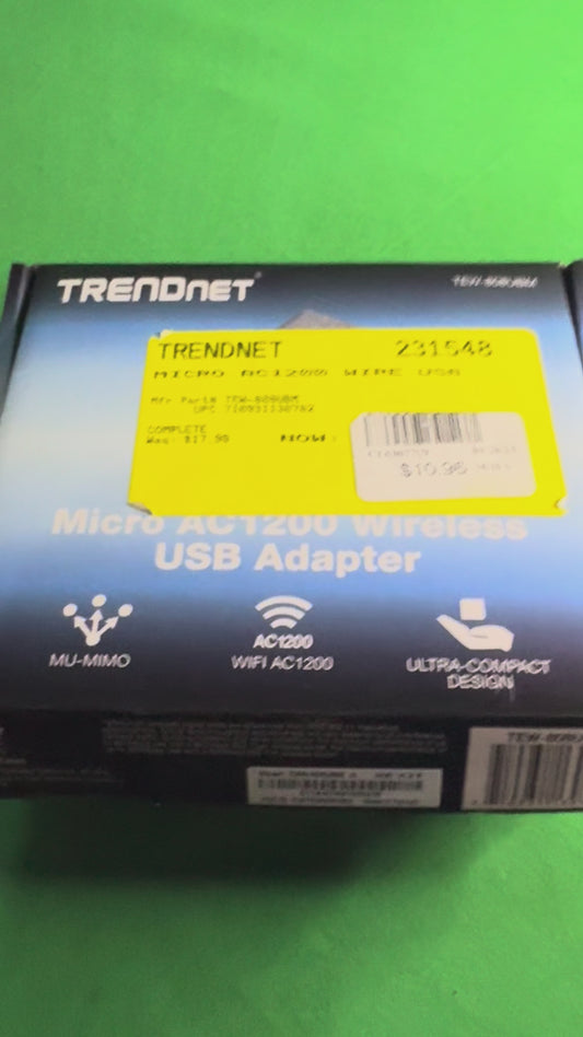 TRENDnet Micro AC1200 Wireless USB Adapter (TEW-808UBM)