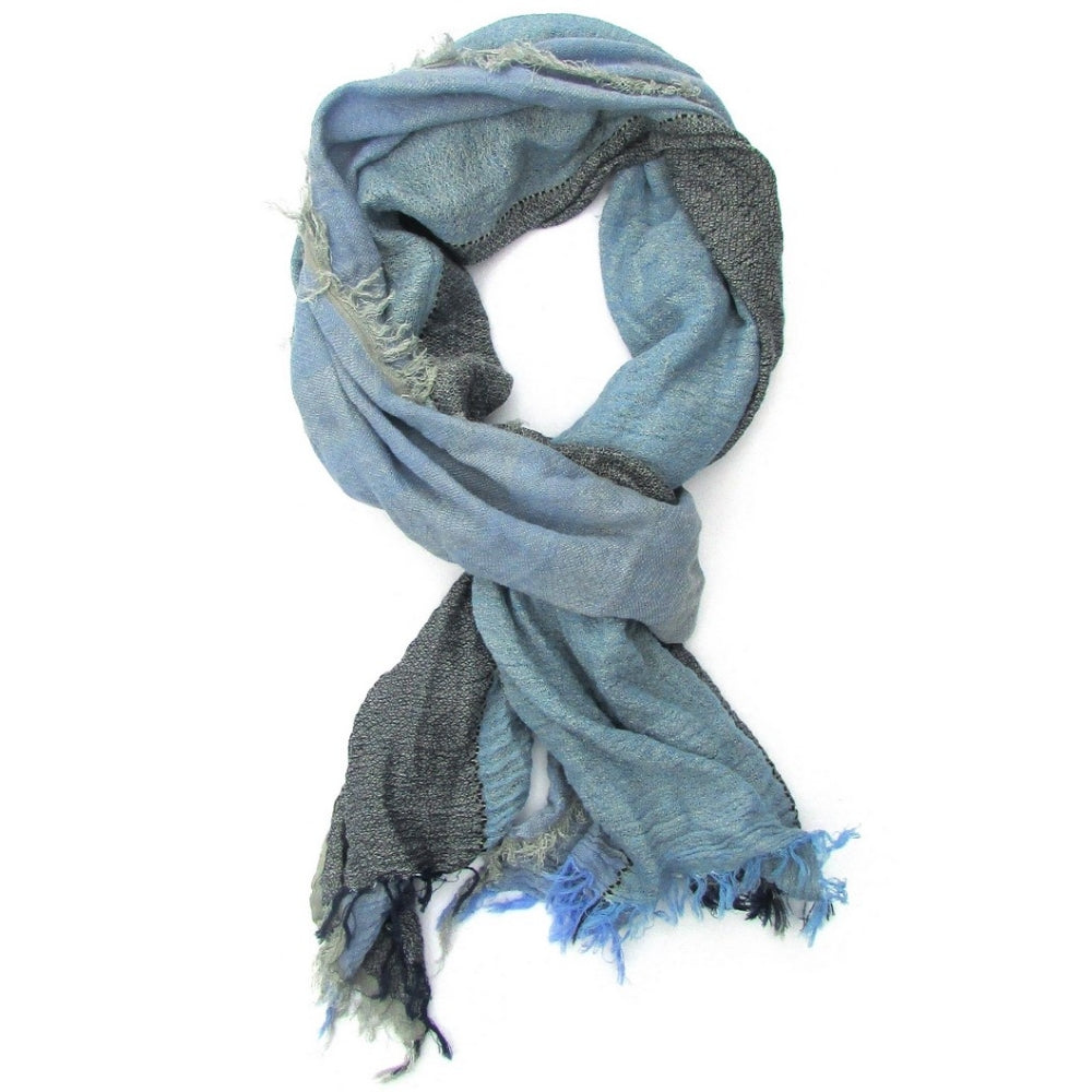 Scarf Blue Degraded