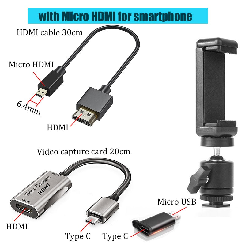 Camcorder HDMI Adapter for Vlog