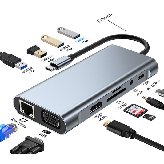USB C HUB Type C to HDMI-compatible USB 3.0 Adapter